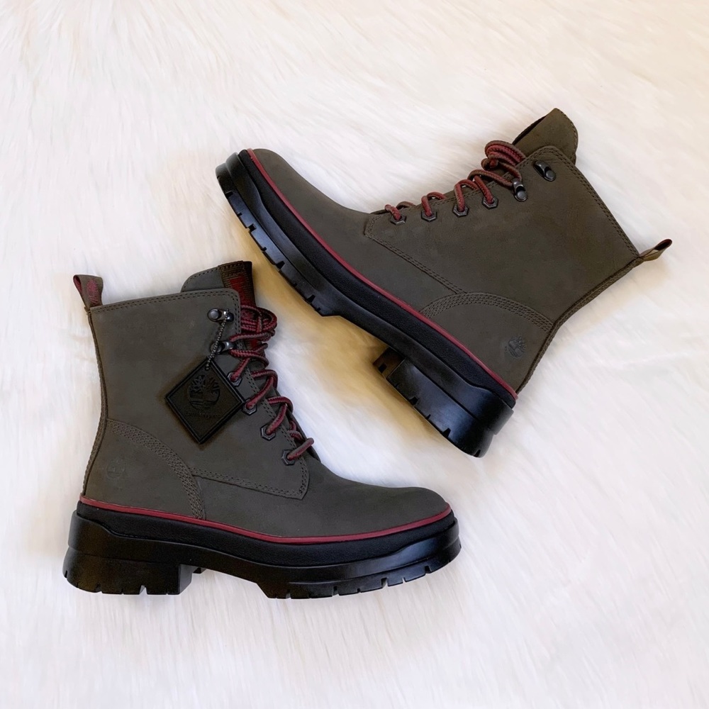 Timberland Malynn EK+ Olive Waterproof Boots - Picture 7 of 9